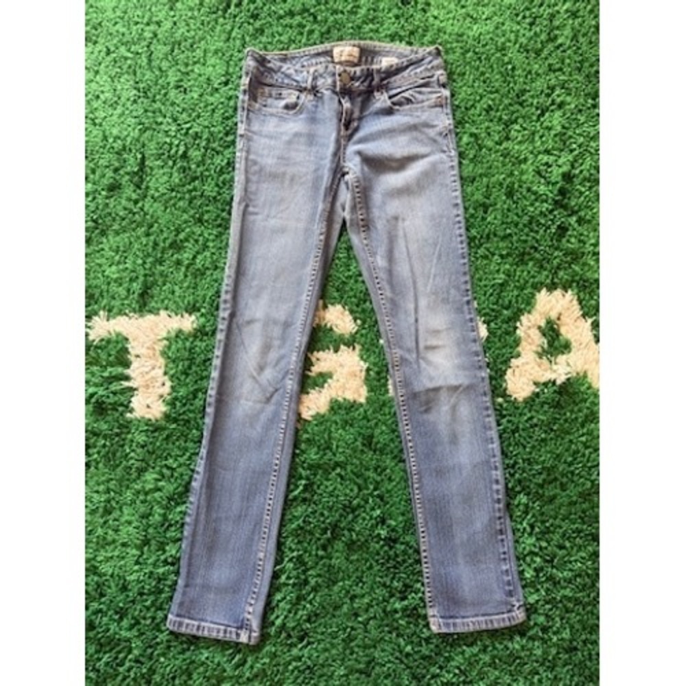 Aeropostale Bayla Skinny‎ Jeans Light Wash Denim Women Size 1/2 Reg Normal